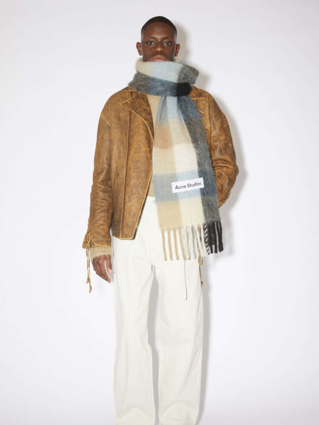 Acne Studios Accessories Skjerf | Mohair Checked Scarf