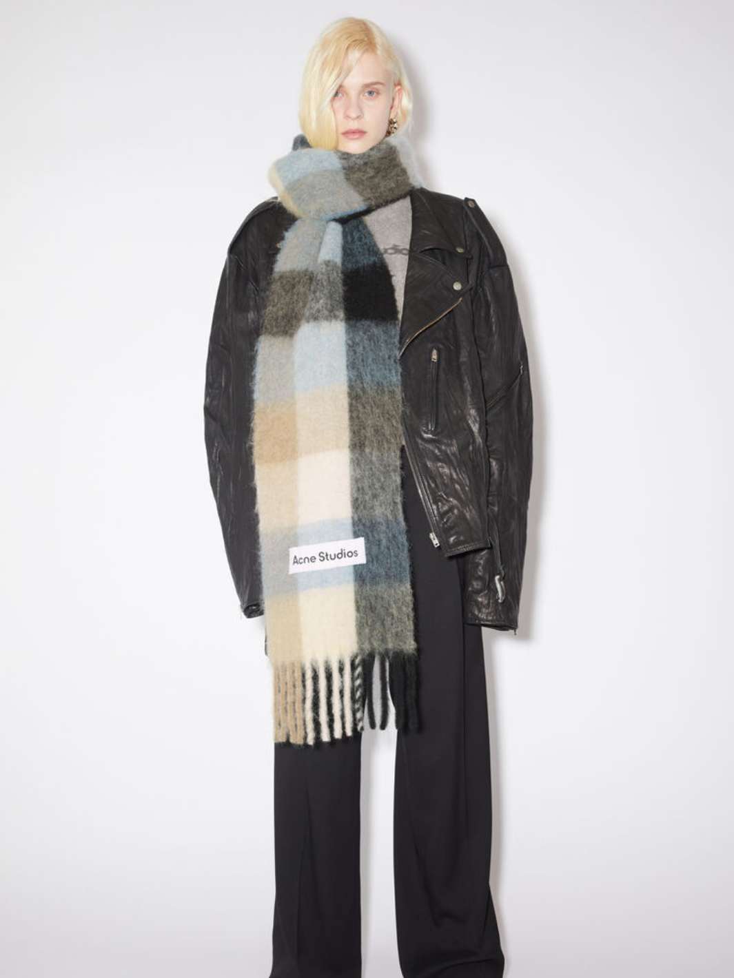 Acne Studios Accessories Skjerf | Mohair Checked Scarf