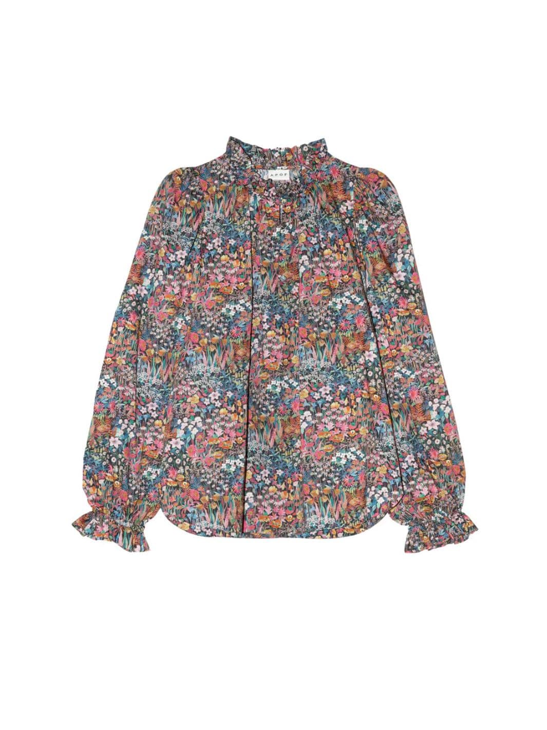 Apof Shirts Bluse | Anabella Shirt Faria Flowers