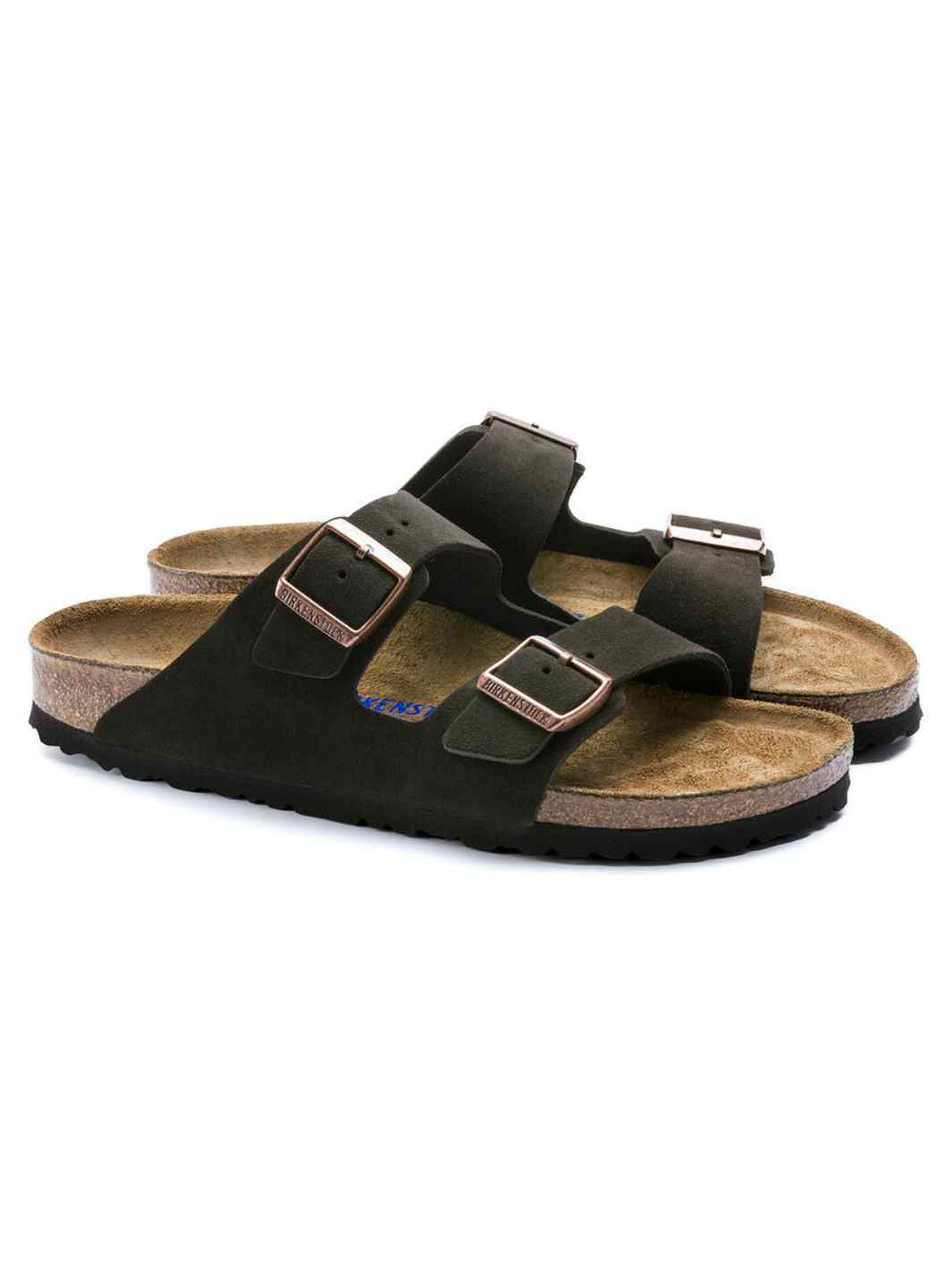 Birkenstock Shoes 44 / Mocca Sandaler | Arizona Suede Mocca