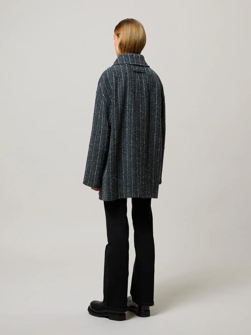 Brixtol Textiles Outerwear Jakke | Edie Pinstripe