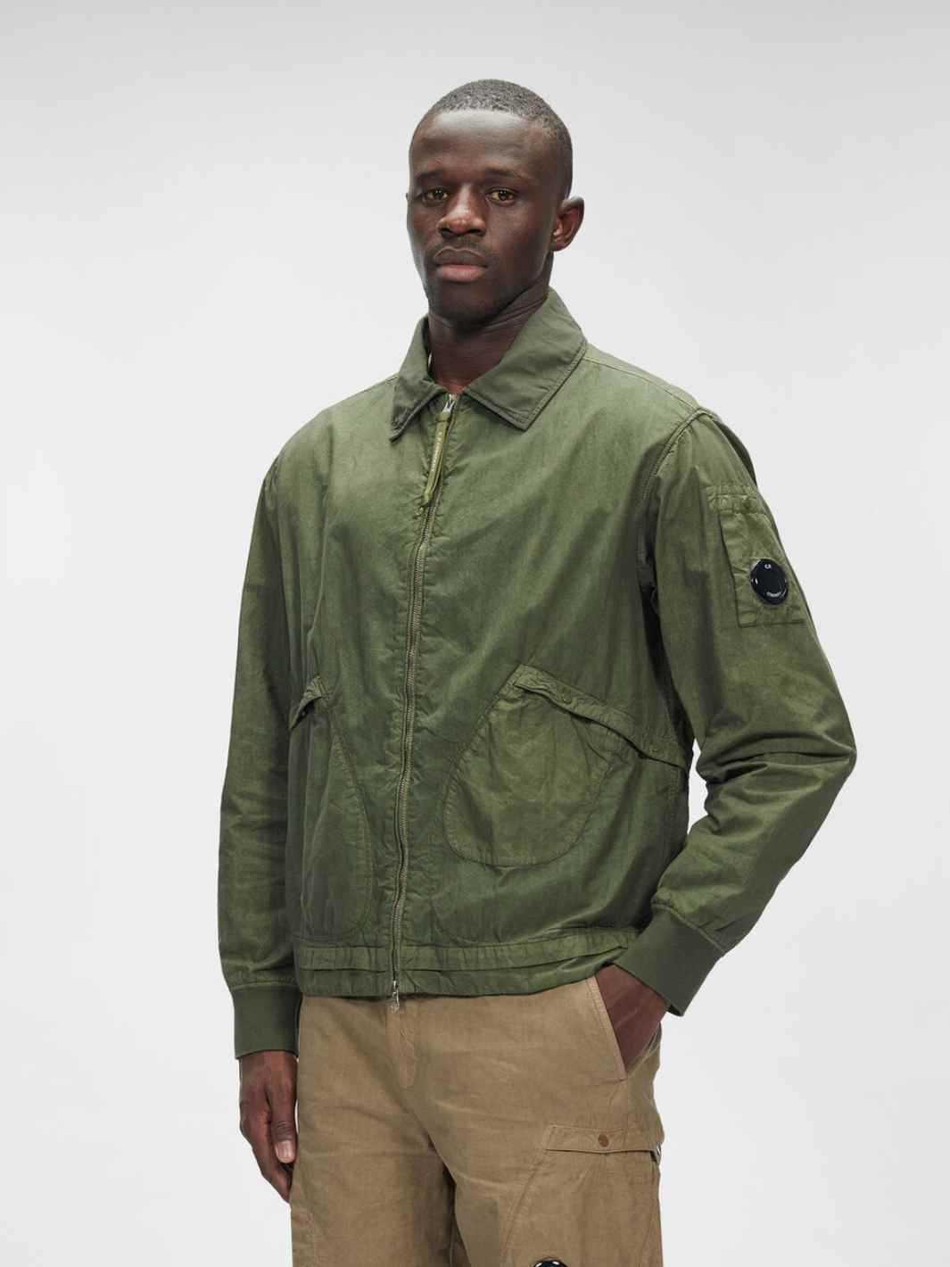 C.P. Company Outerwear Jakke | Short Jacket Bronze Green