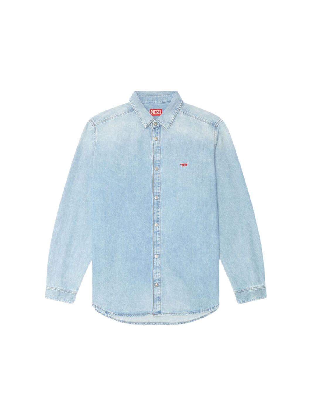 Diesel Shirts Skjorte | D-Simply Denim Shirt Light Blue