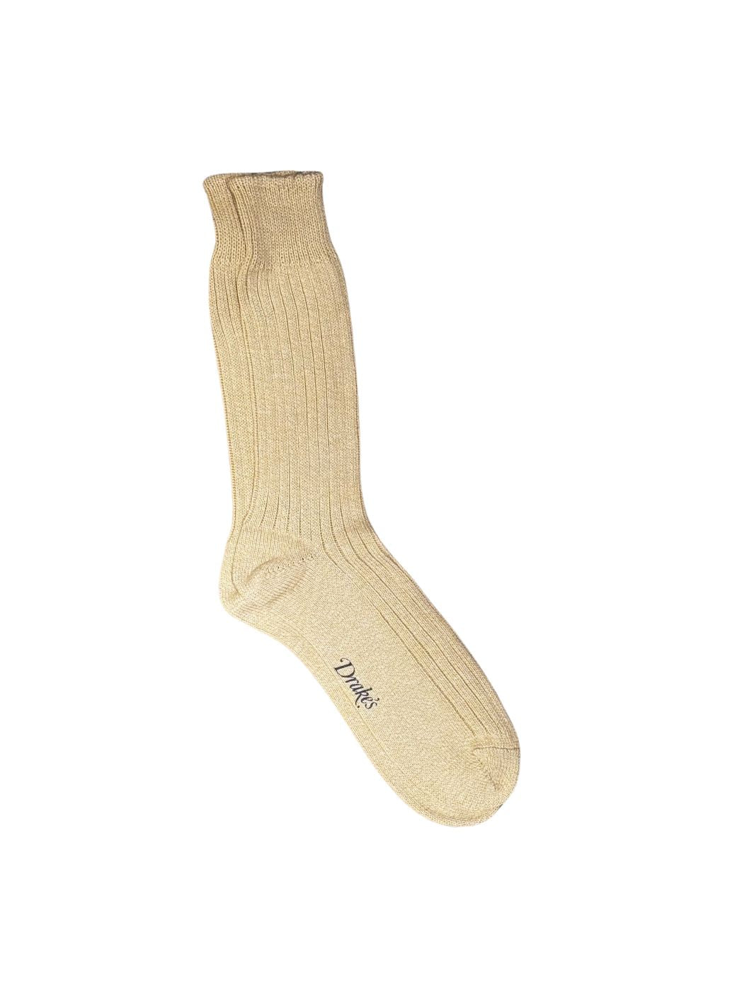 Drake's Accessories M / Ecru Melange Sokker | Melange Sport Sock Ecru Melange