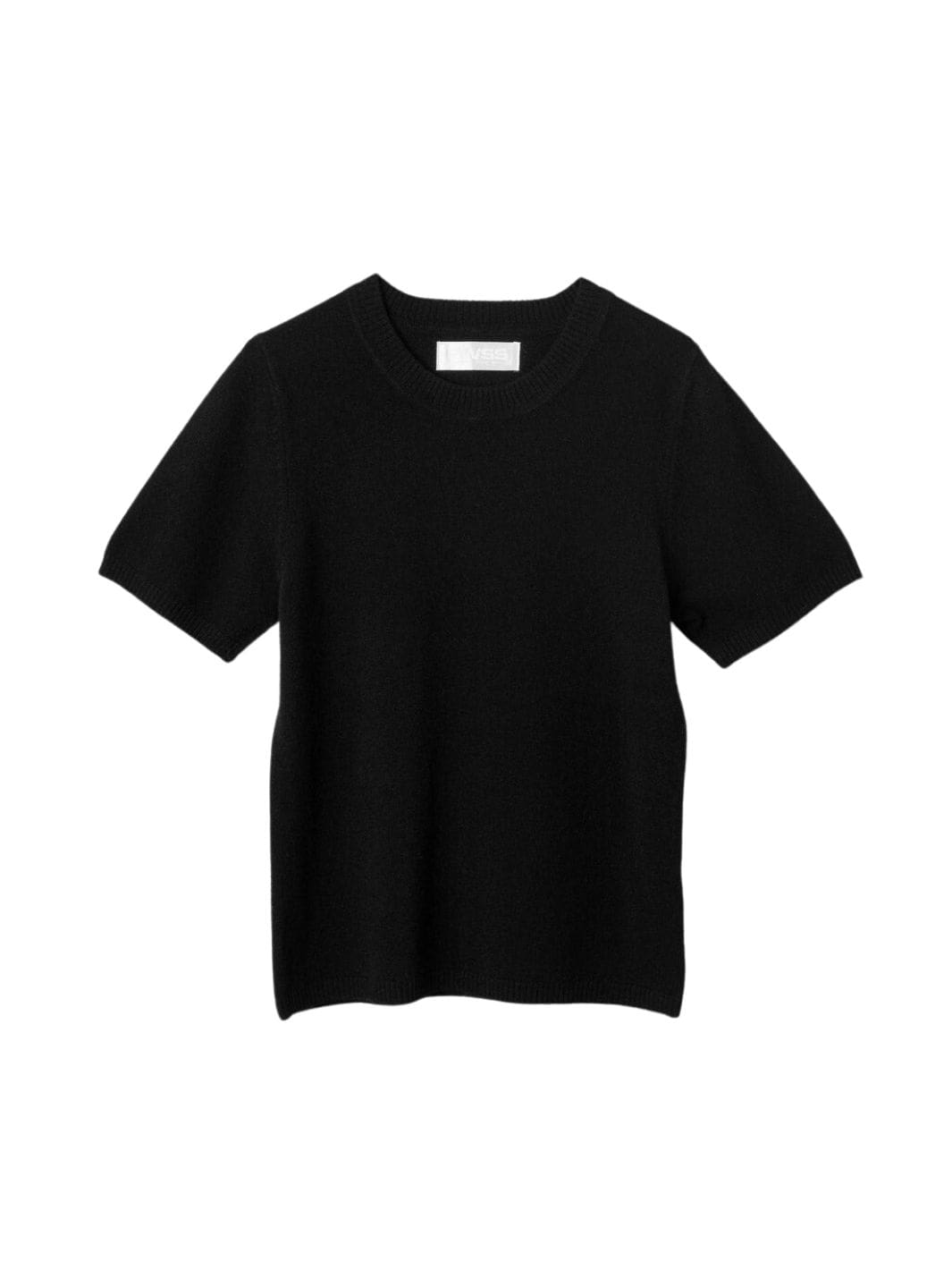 Fall Winter Spring Summer Knit Genser | Cash Tee Jet Black