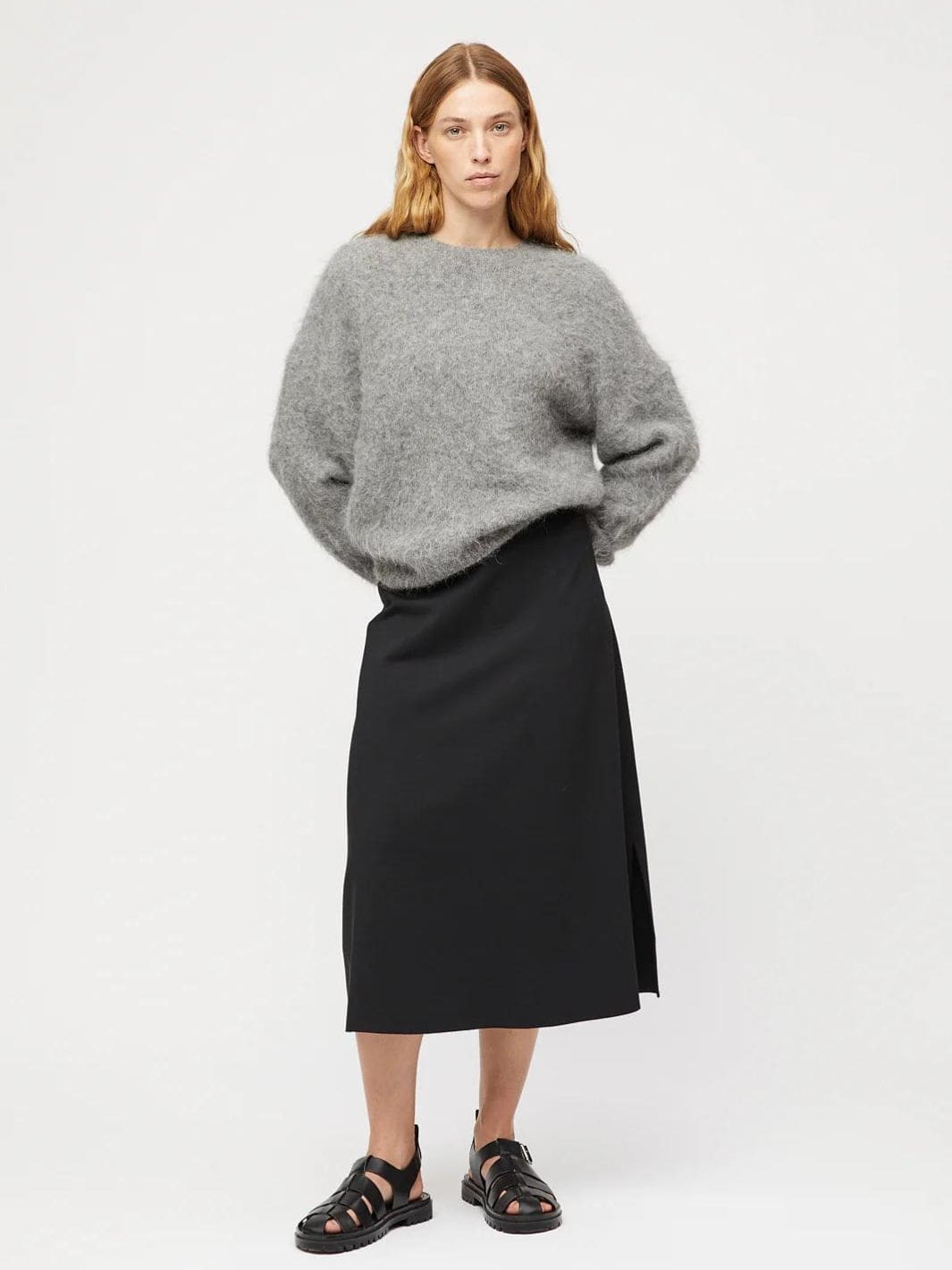 Fall Winter Spring Summer Sweaters Genser | Mountain Oversized Furry Jumper