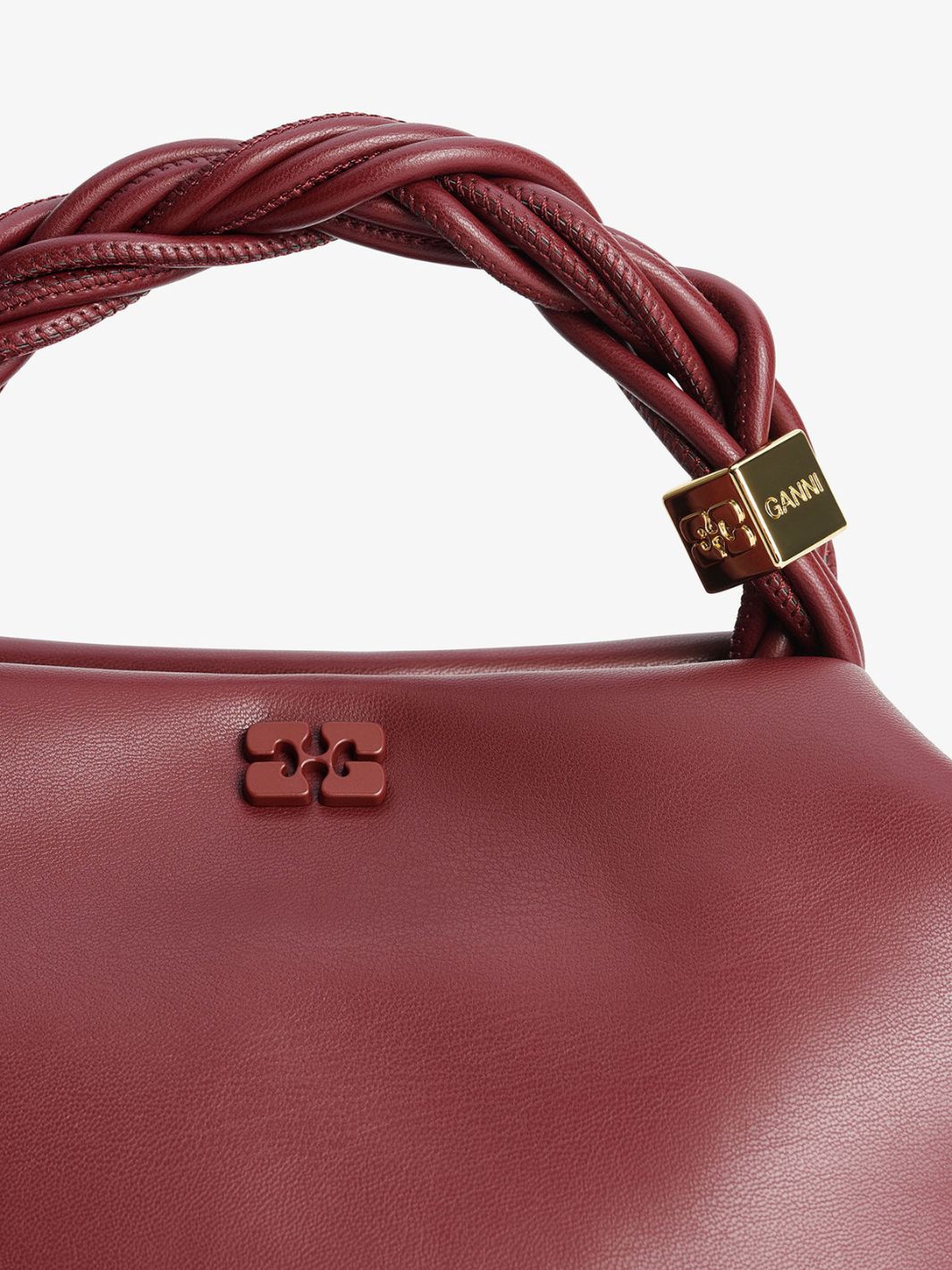 Ganni Bags Veske | Ganni Bou Bag Small Burgundy