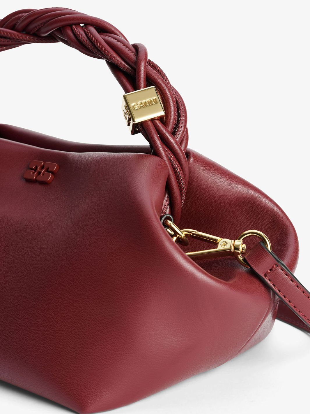 Ganni Bags Veske | Ganni Bou Bag Small Burgundy