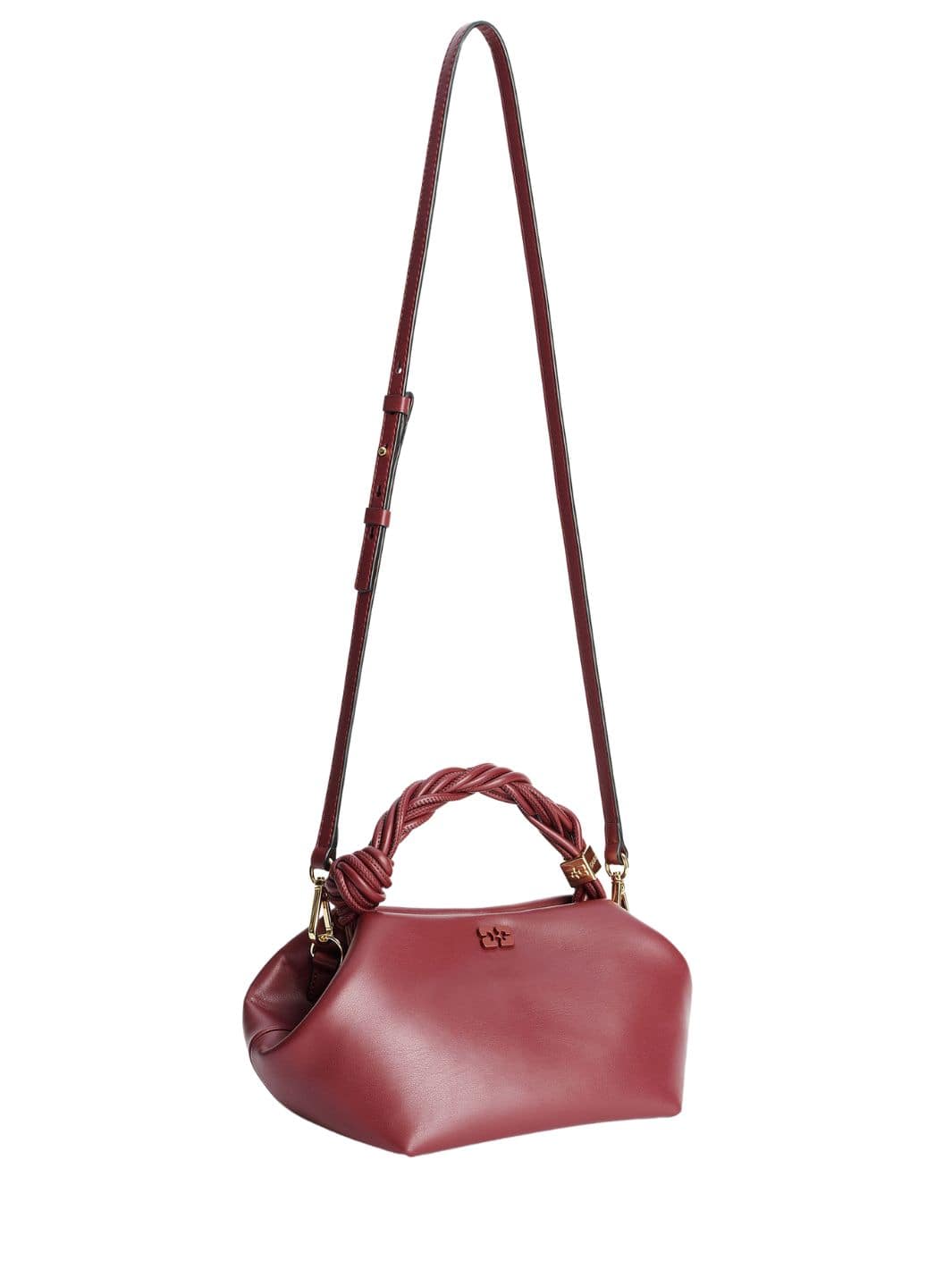 Ganni Bags Veske | Ganni Bou Bag Small Burgundy