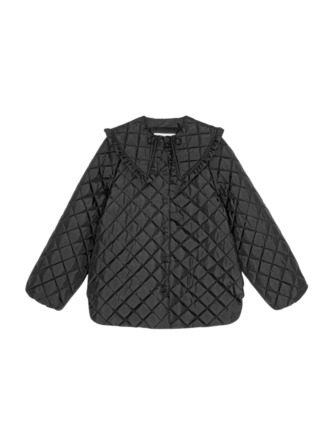 Ganni Jackets Jakke |  Ripstop Quilt Jacket Black