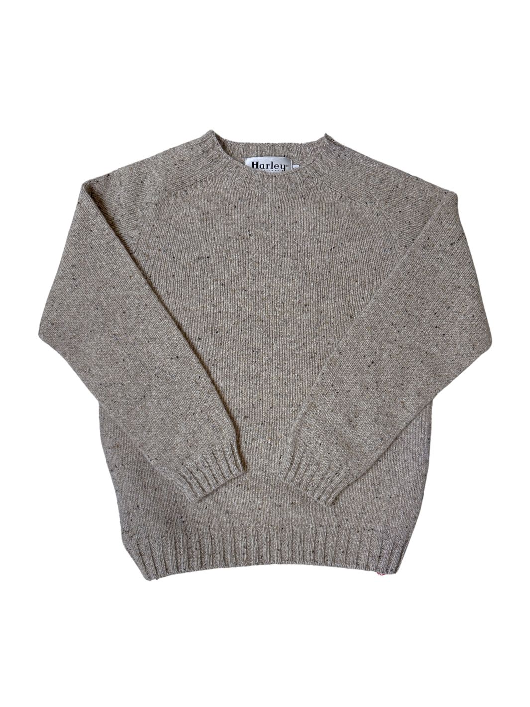 Harley of Scotland Sweaters Genser | L Crew Neck Sweater Mull