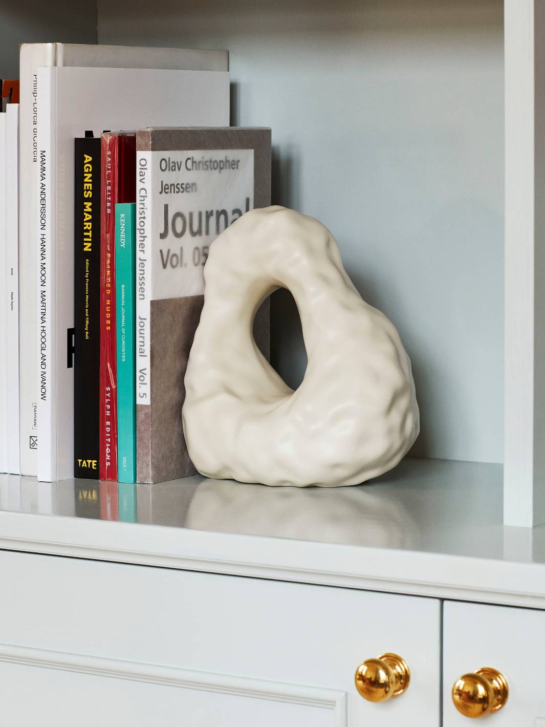 Hay Bokstøtte Bokstøtte | Boulder Bookend Ivory