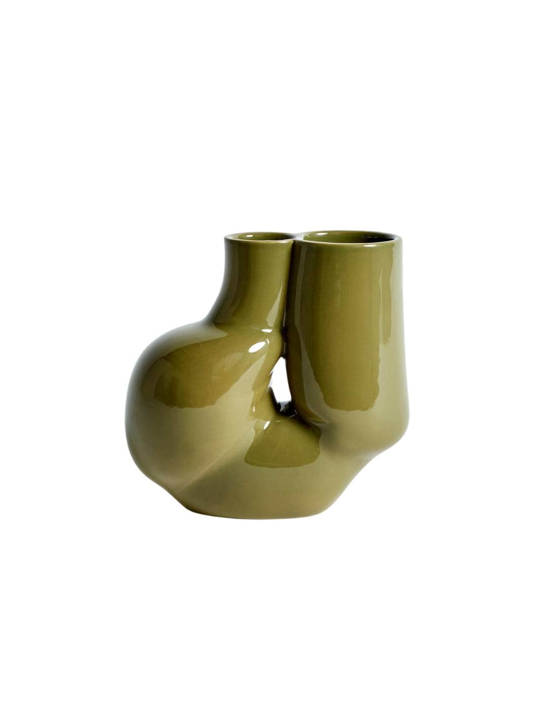 Hay Vaser Vase | W&S Chubby Vase Green