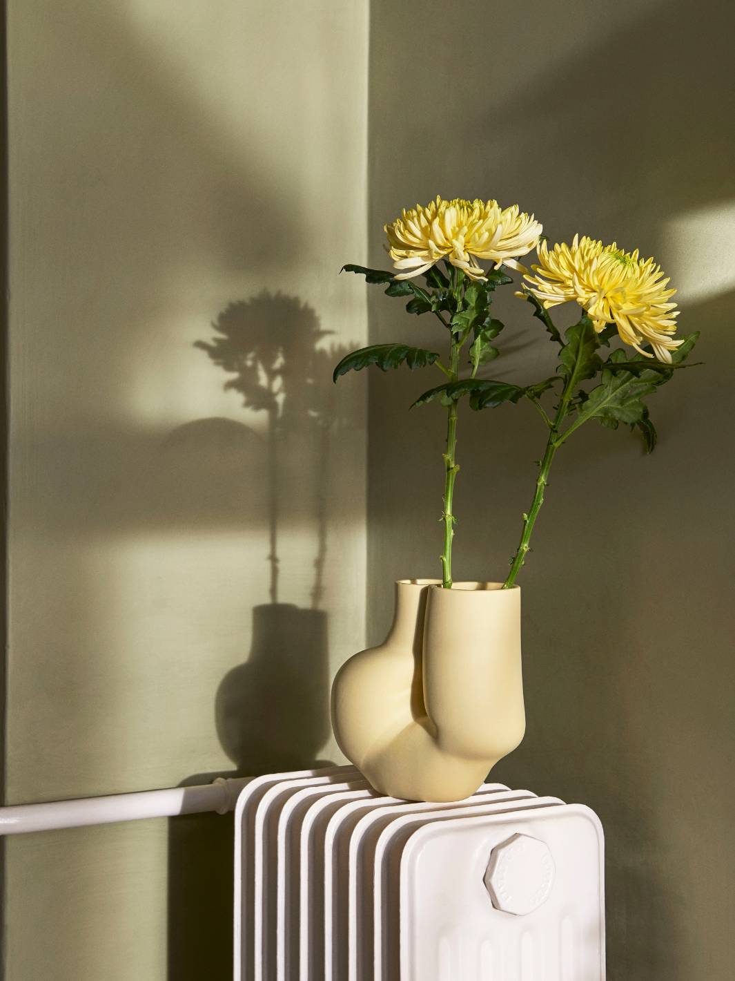 Hay Vaser Vase | W&S Chubby Vase Soft Yellow