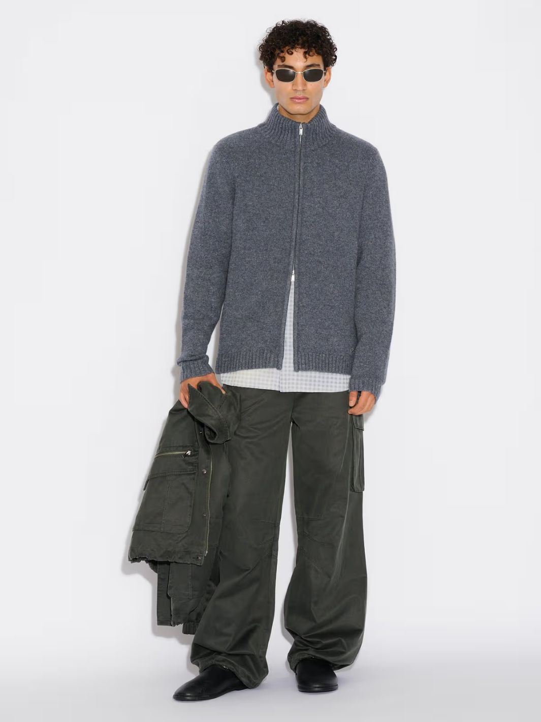 Holzweiler Jackets Cardigan | Atlantic Wool Cardigan Blue