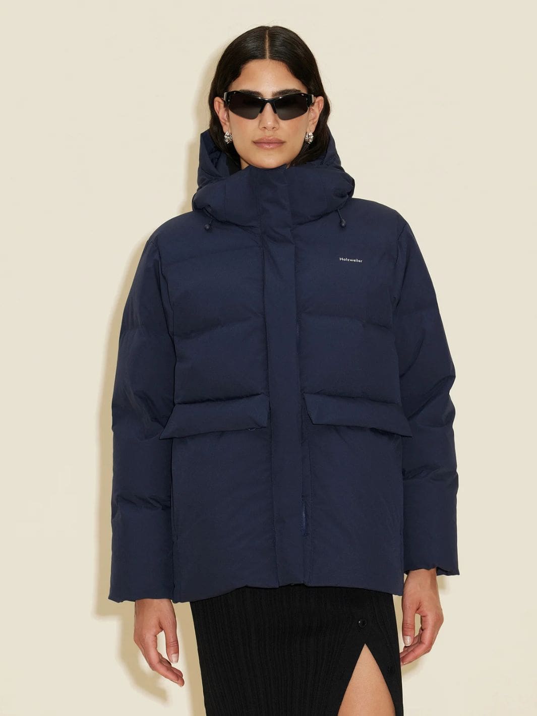 Holzweiler Outerwear Dunjakke | Besseggen Down Jacket Navy