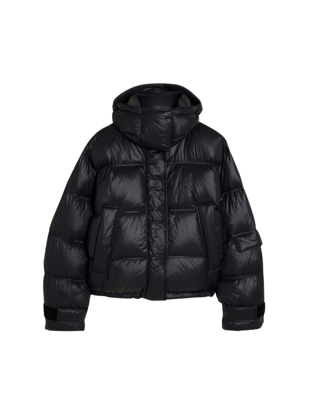 Holzweiler Outerwear Dunjakke | Steilia Short Down Jacket Black