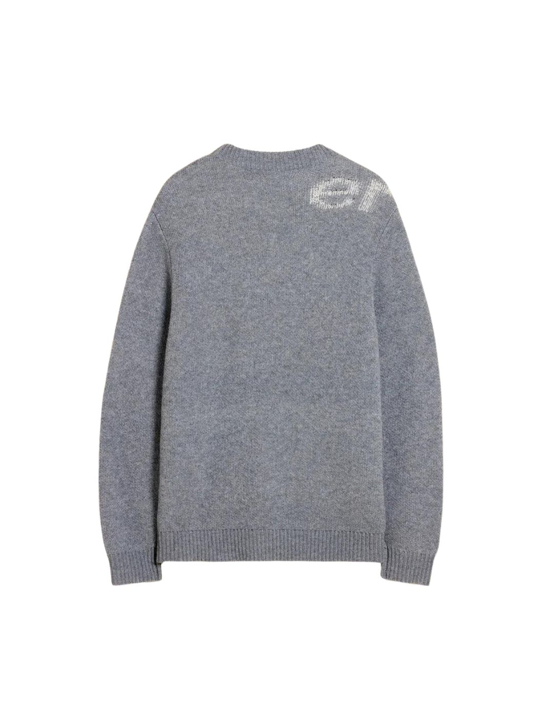 Holzweiler Sweaters Genser | Haza Logo Crew Grey Mix