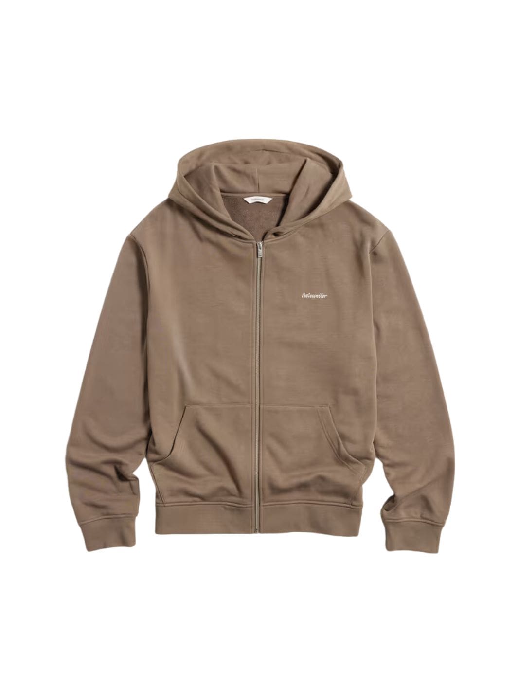 Holzweiler Sweaters Hettejakke | M Regular Light Zip Hoodie Taupe