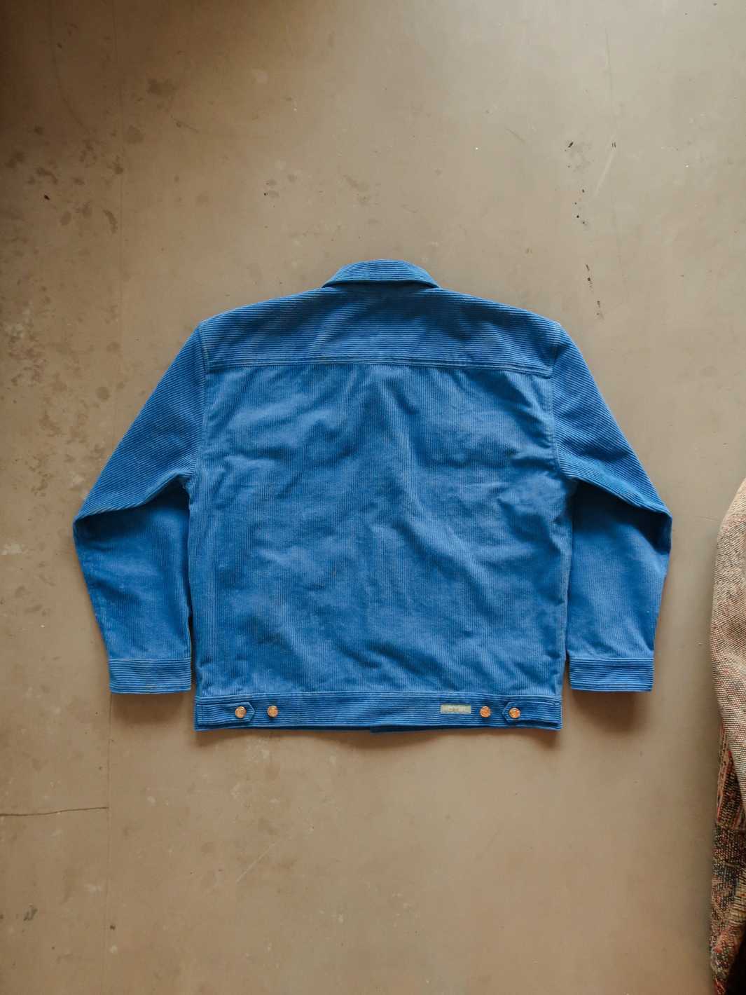 Hotel Outerwear Jakke | Wagon Corduroy Trucker Jacket Royal Blue