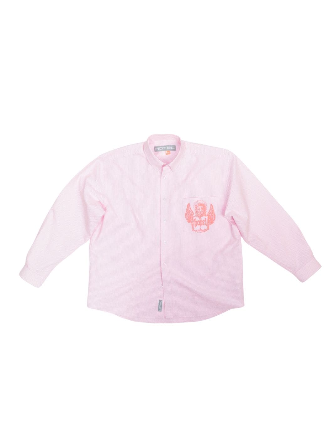 Hotel Shirts Skjorte | Oxford Striped Shirt Pink