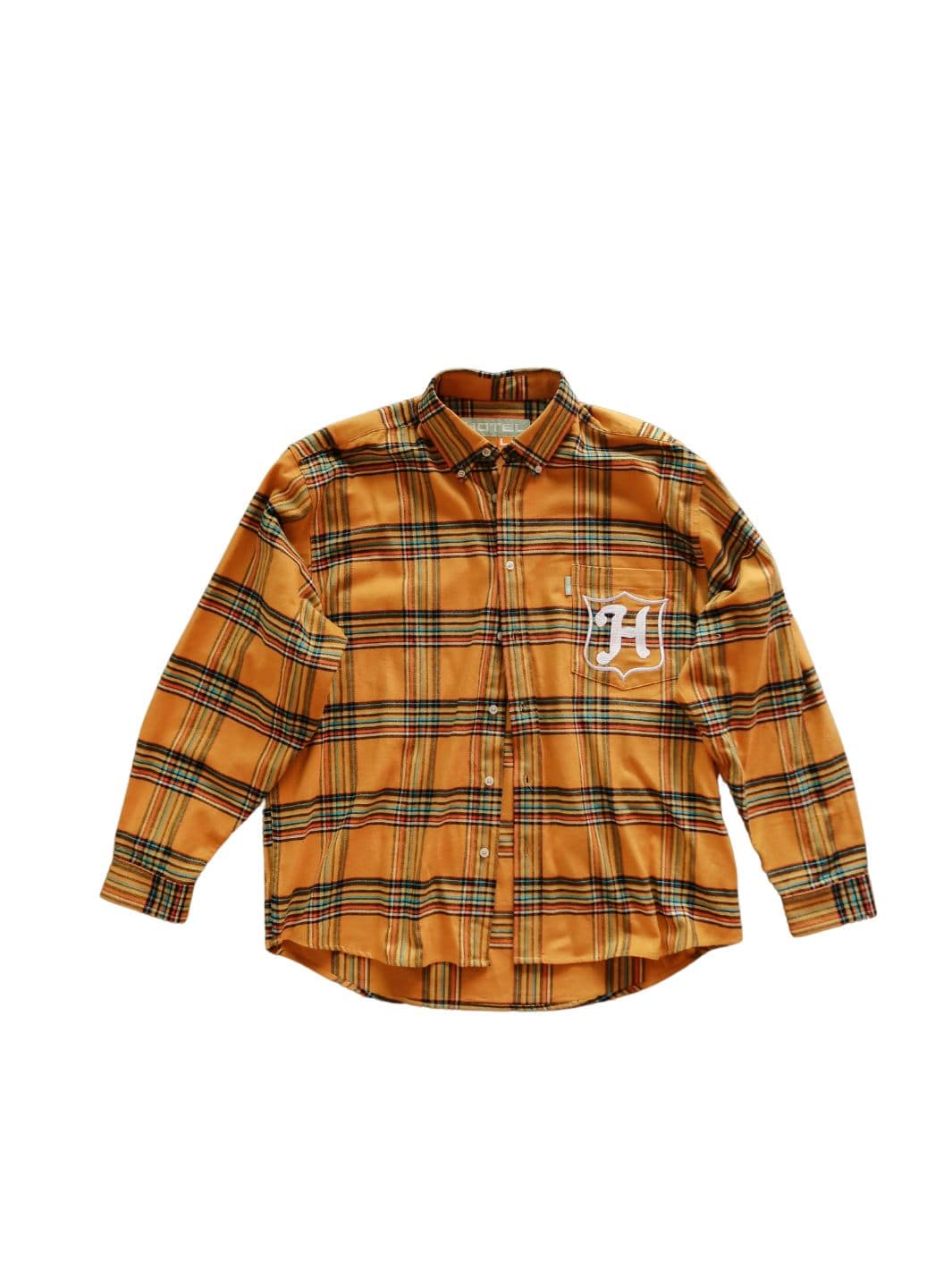 Hotel Shirts Skjorte | Shield Flannel Shirt Yellow