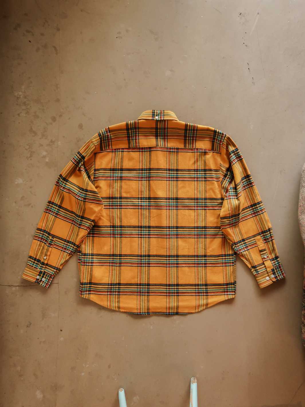 Hotel Shirts Skjorte | Shield Flannel Shirt Yellow