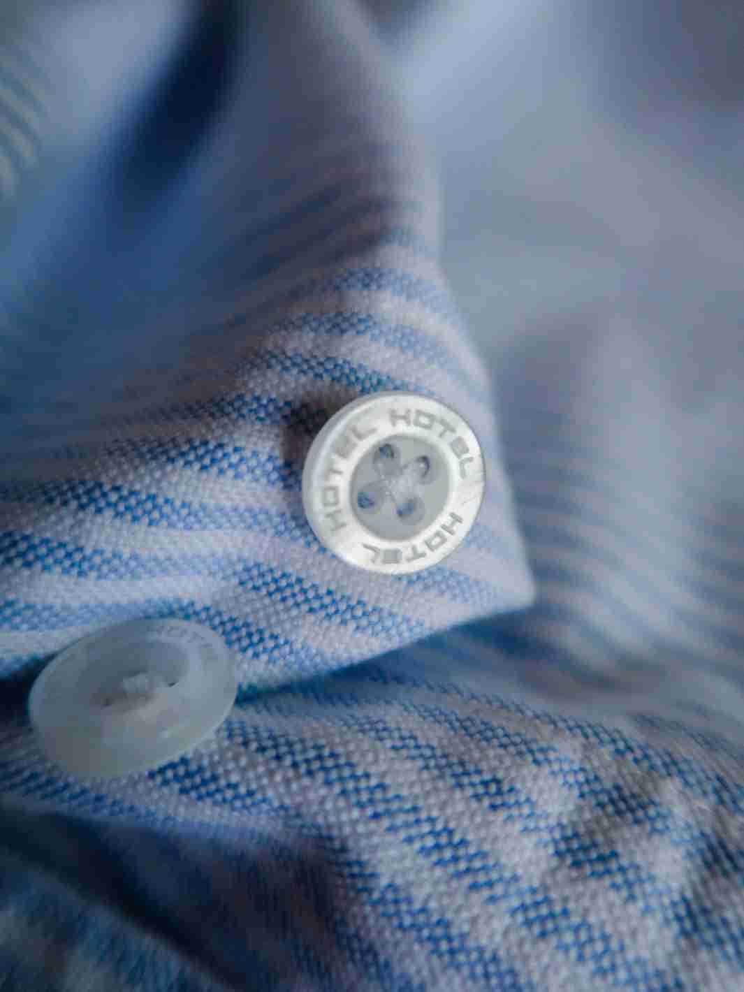 Hotel Shirts Skjorte | Striped Blue Shirt Light Blue