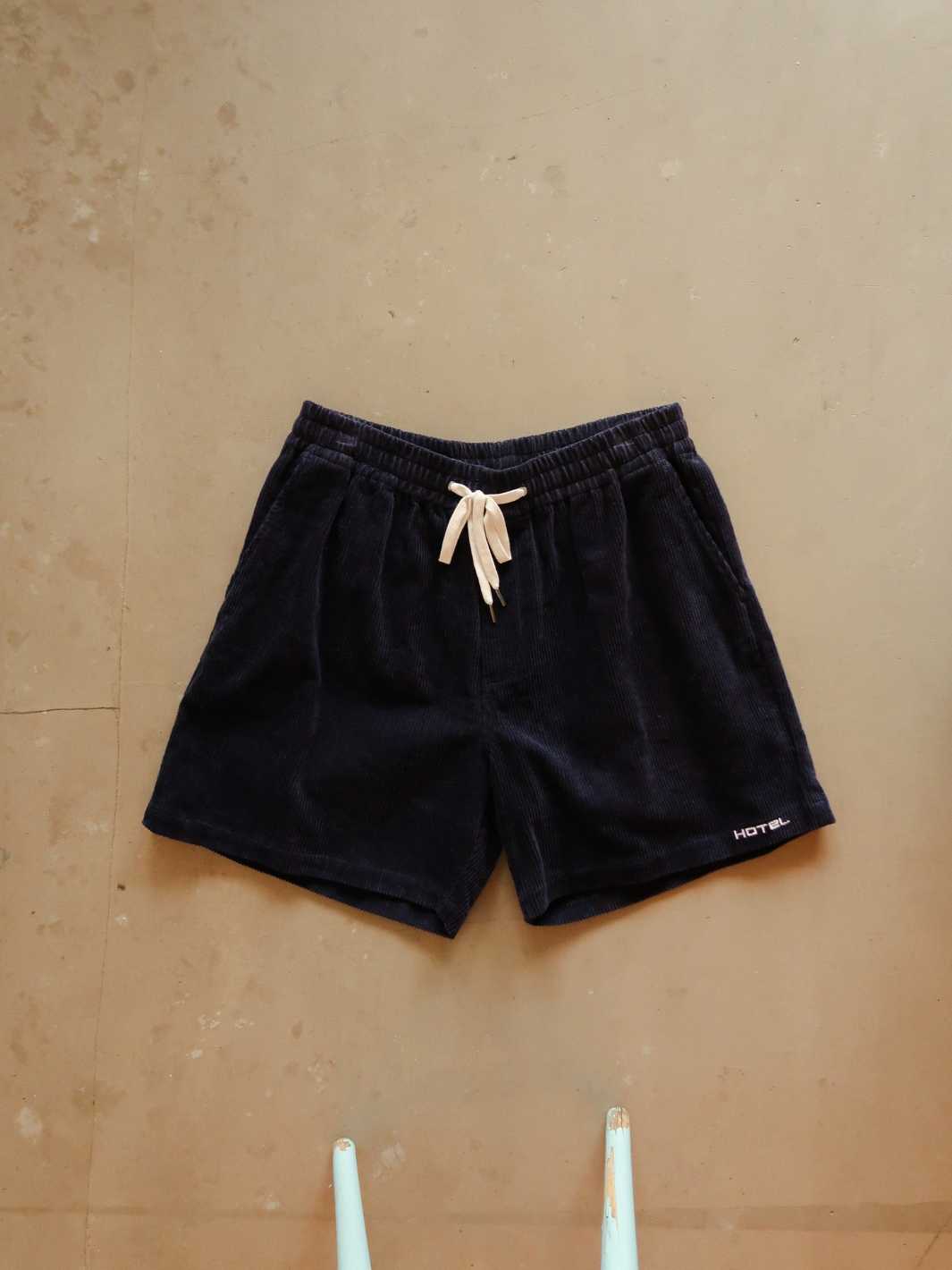 Hotel Shorts Shorts | Midnight Cord Shorts Dark Blue