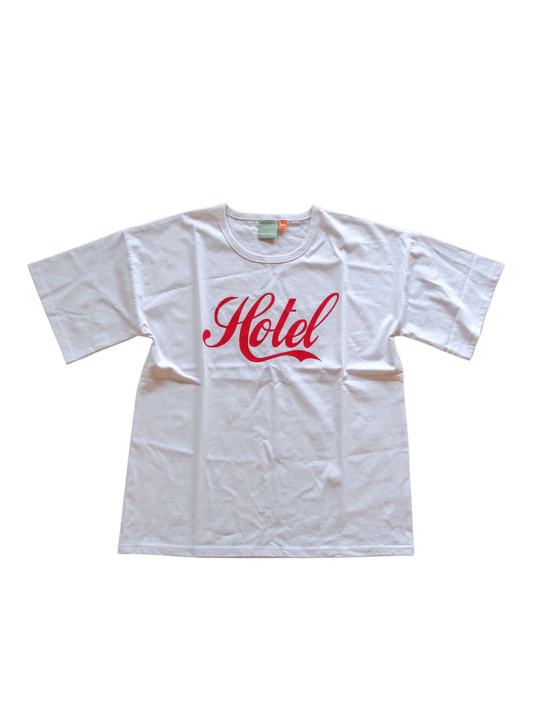 Hotel Tees & Longsleeves T-Skjorte | Script Tee White