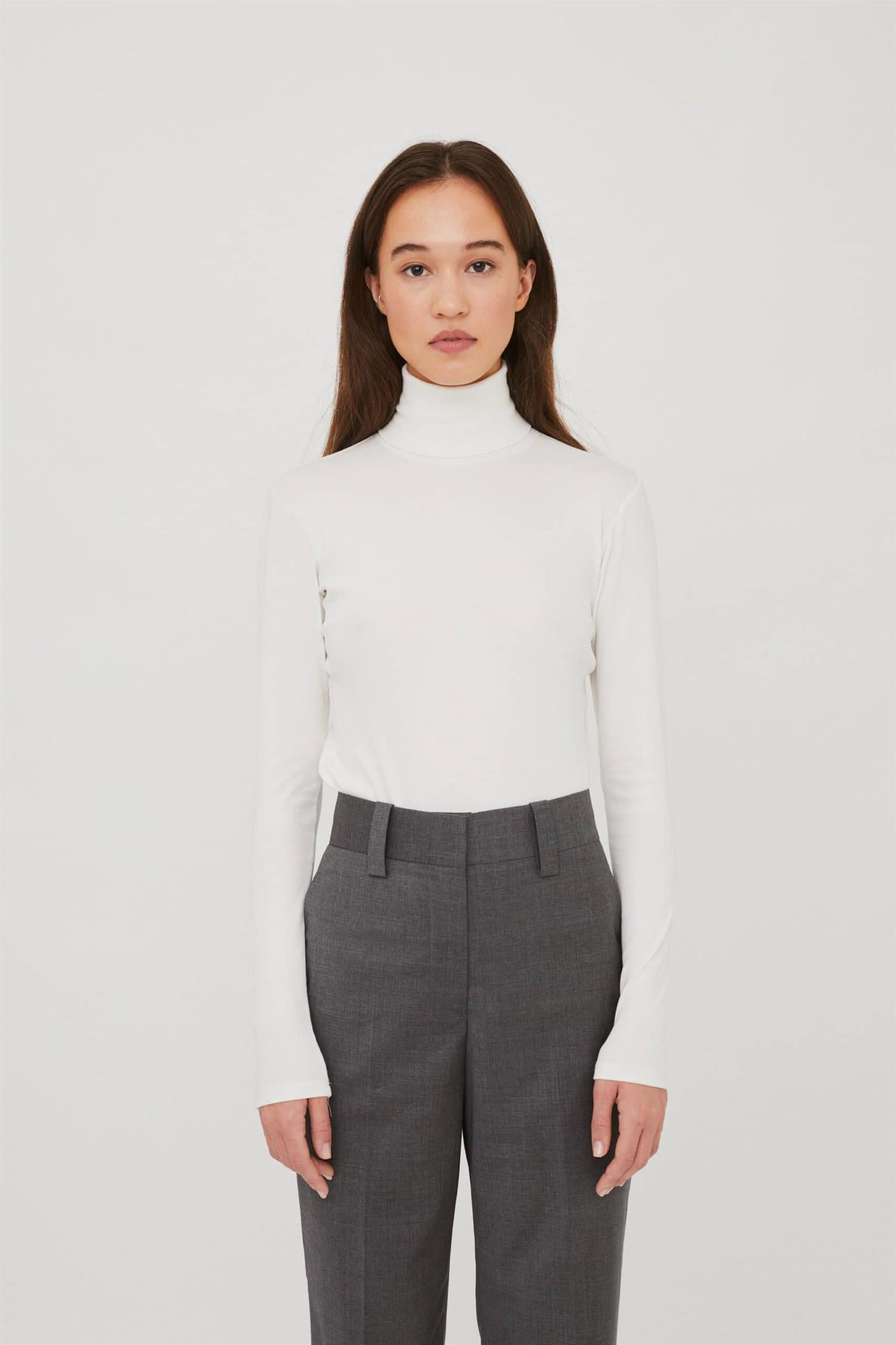 Julie Josephine Sweaters Genser | Camilla Cotton Polo Off White