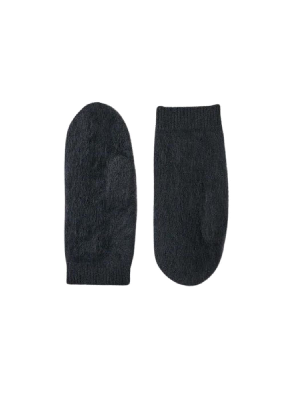 Lisa Yang Accessories Votter | Brushed Mittens Black