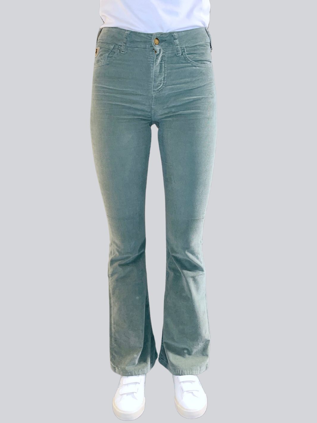 Lois Bukser Bukse | Raval Micro Vintage Aqua Gray