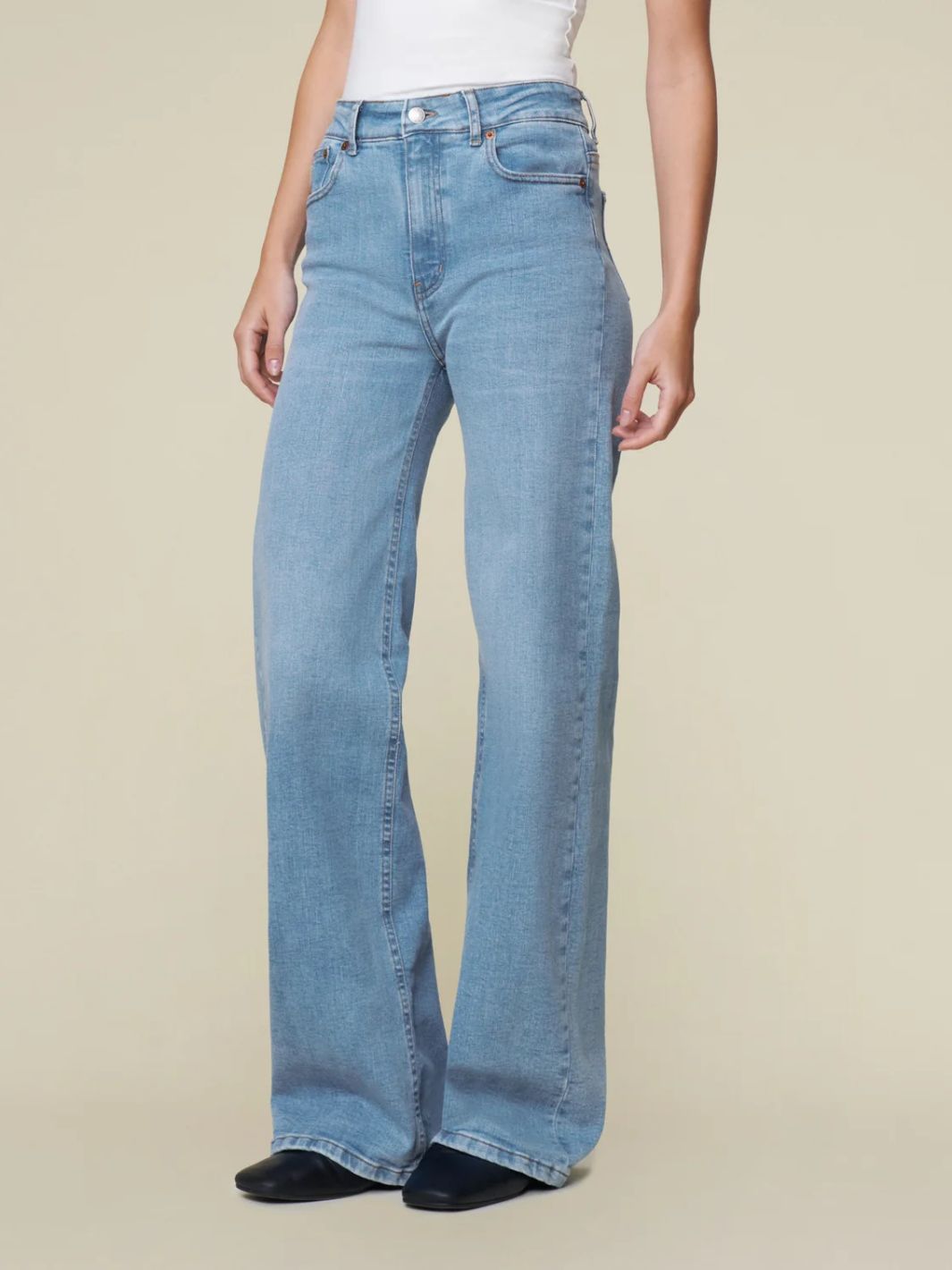 Lois Bukser Jeans | Palazzo Angel Cloudy Bleach