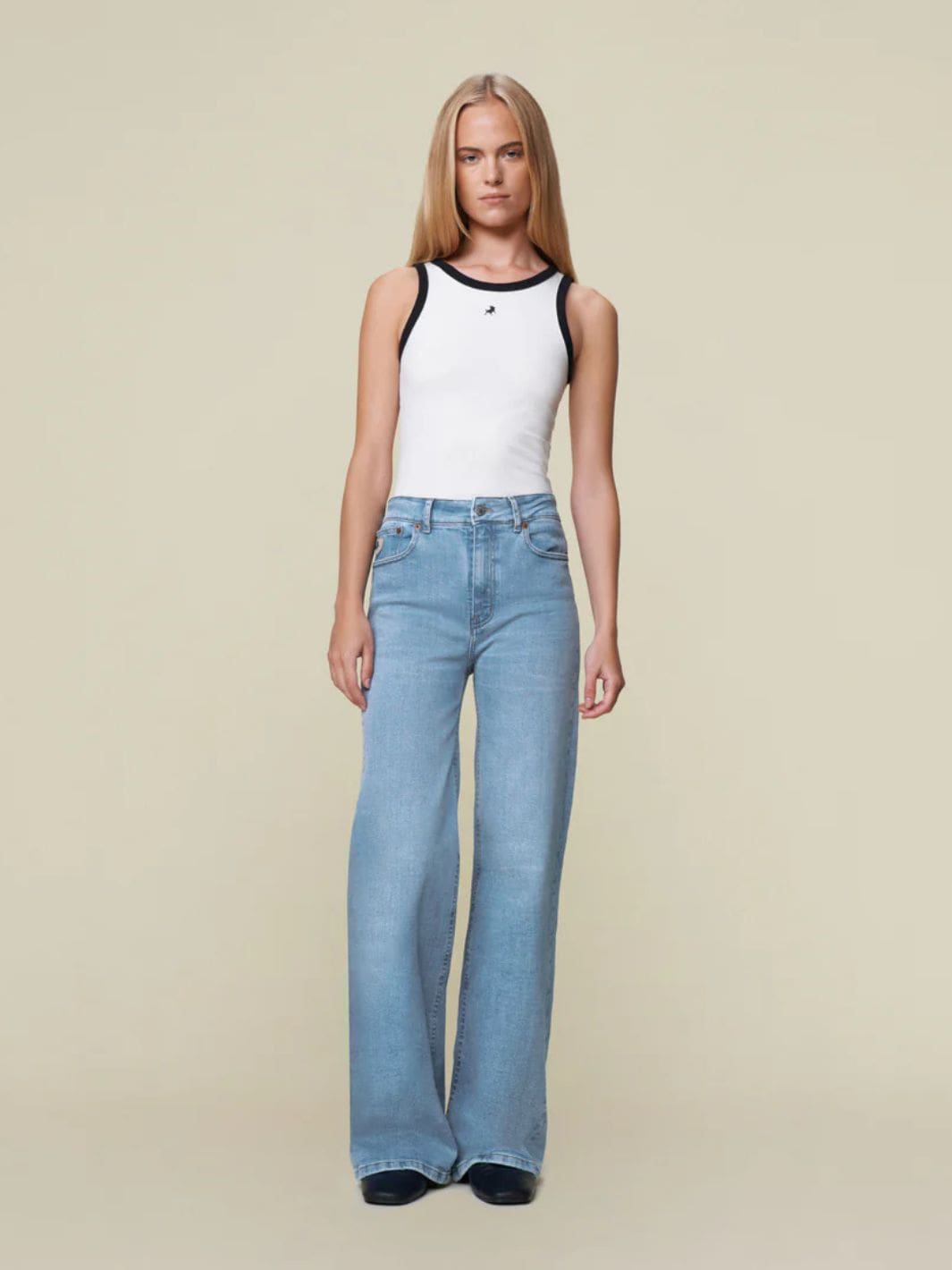 Lois Bukser Jeans | Palazzo Angel Cloudy Bleach