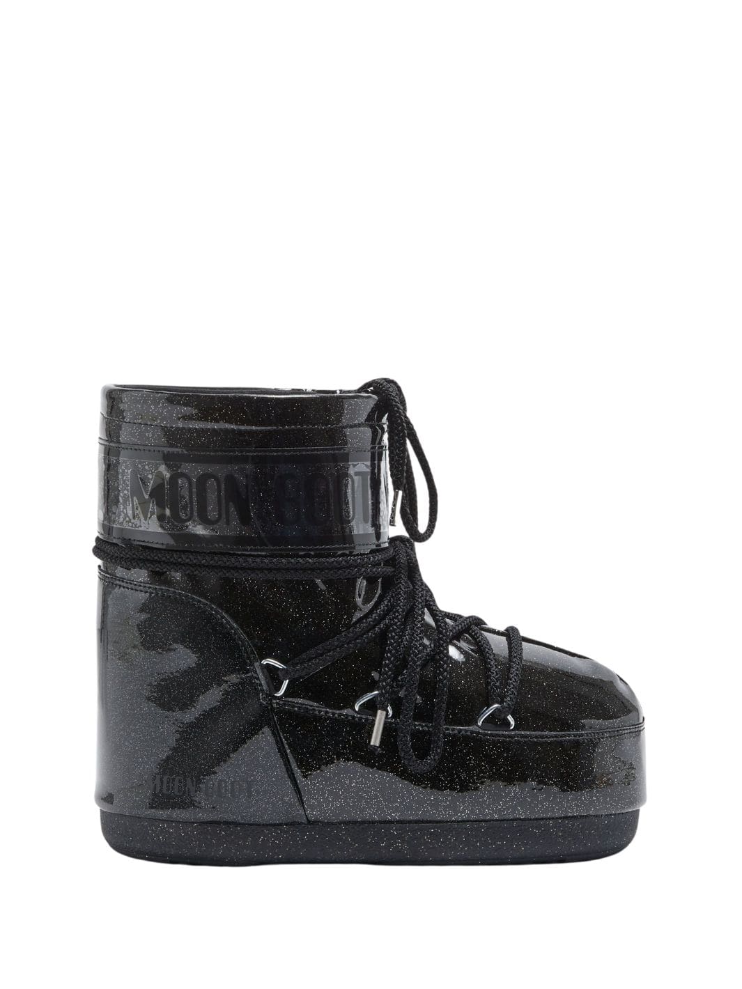 Moon Boot Shoes Boots | MB Icon Low Glitter Black