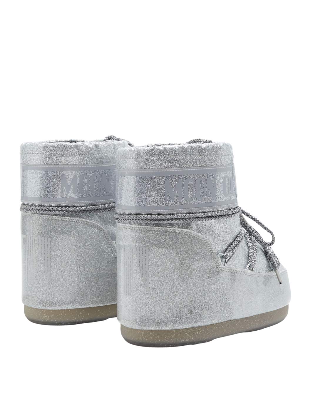 Moon Boot Shoes Boots | MB Icon Low Glitter Silver