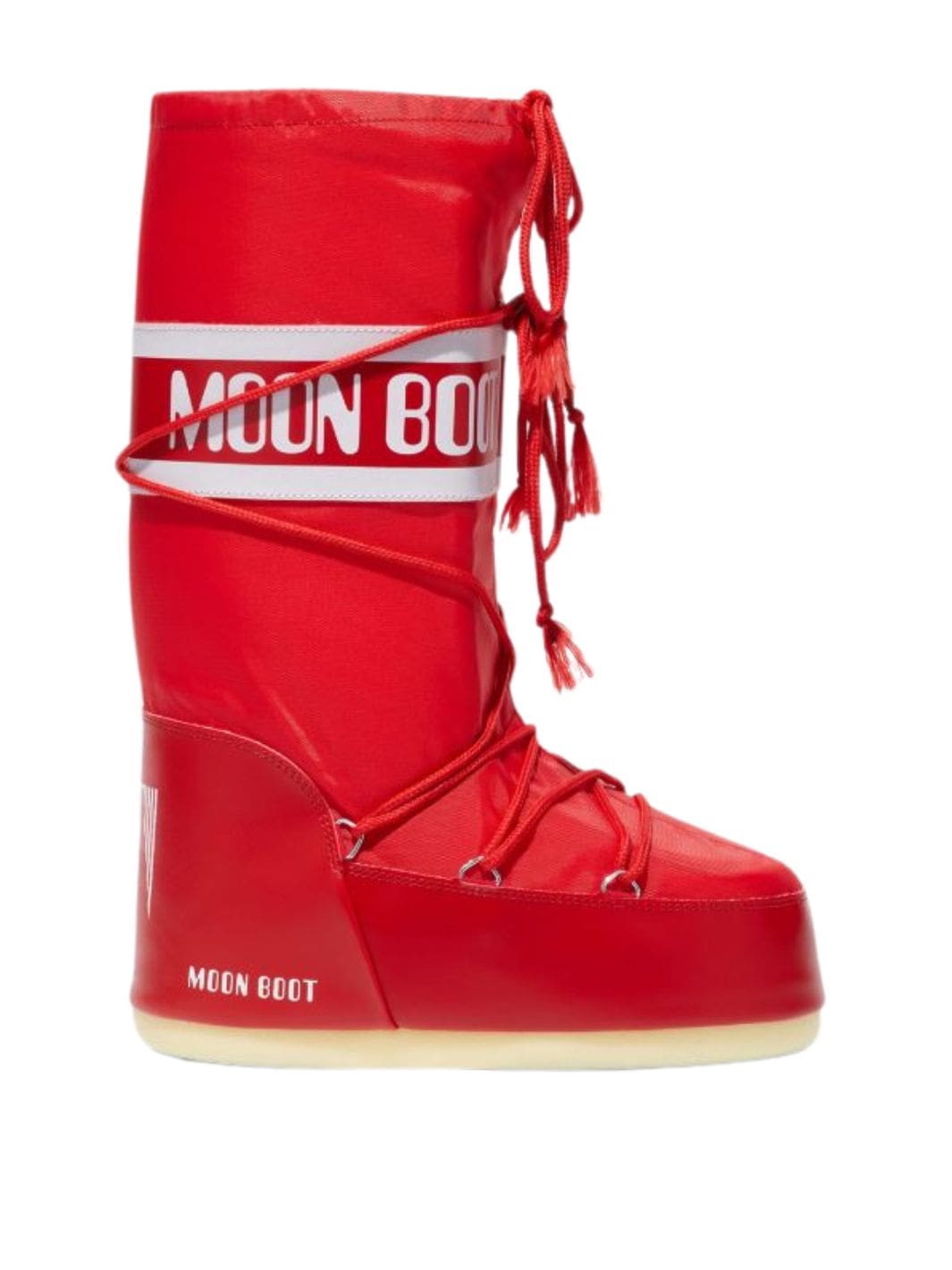 Moon Boot Shoes Boots | MB Icon Nylon Red