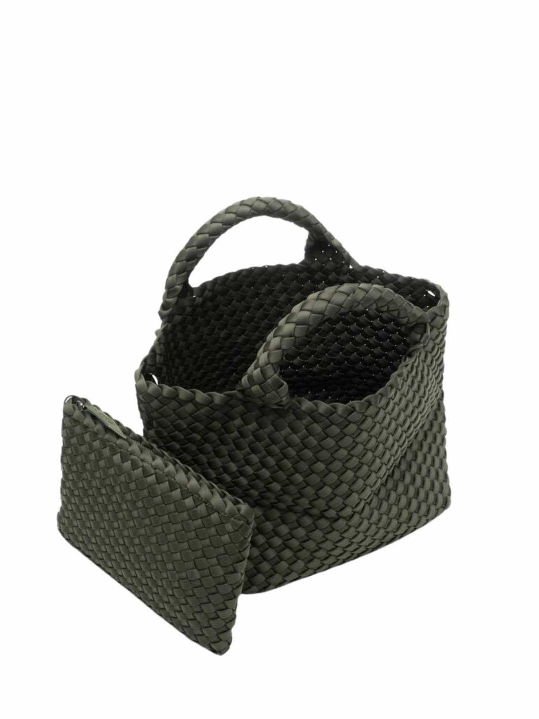 Naghedi Bags Tote Bag | St. Barths Small Tote Olive