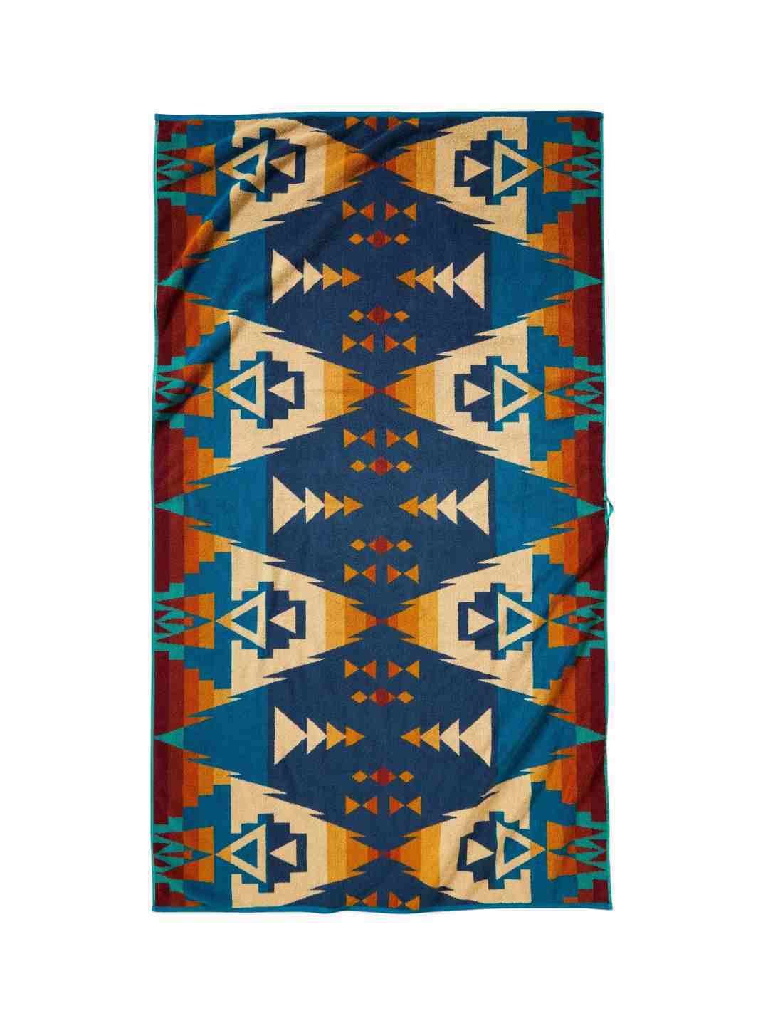 Pendleton Badehåndklær Badehåndkle | Oversized Jacquard Spa Towel Siskiyou