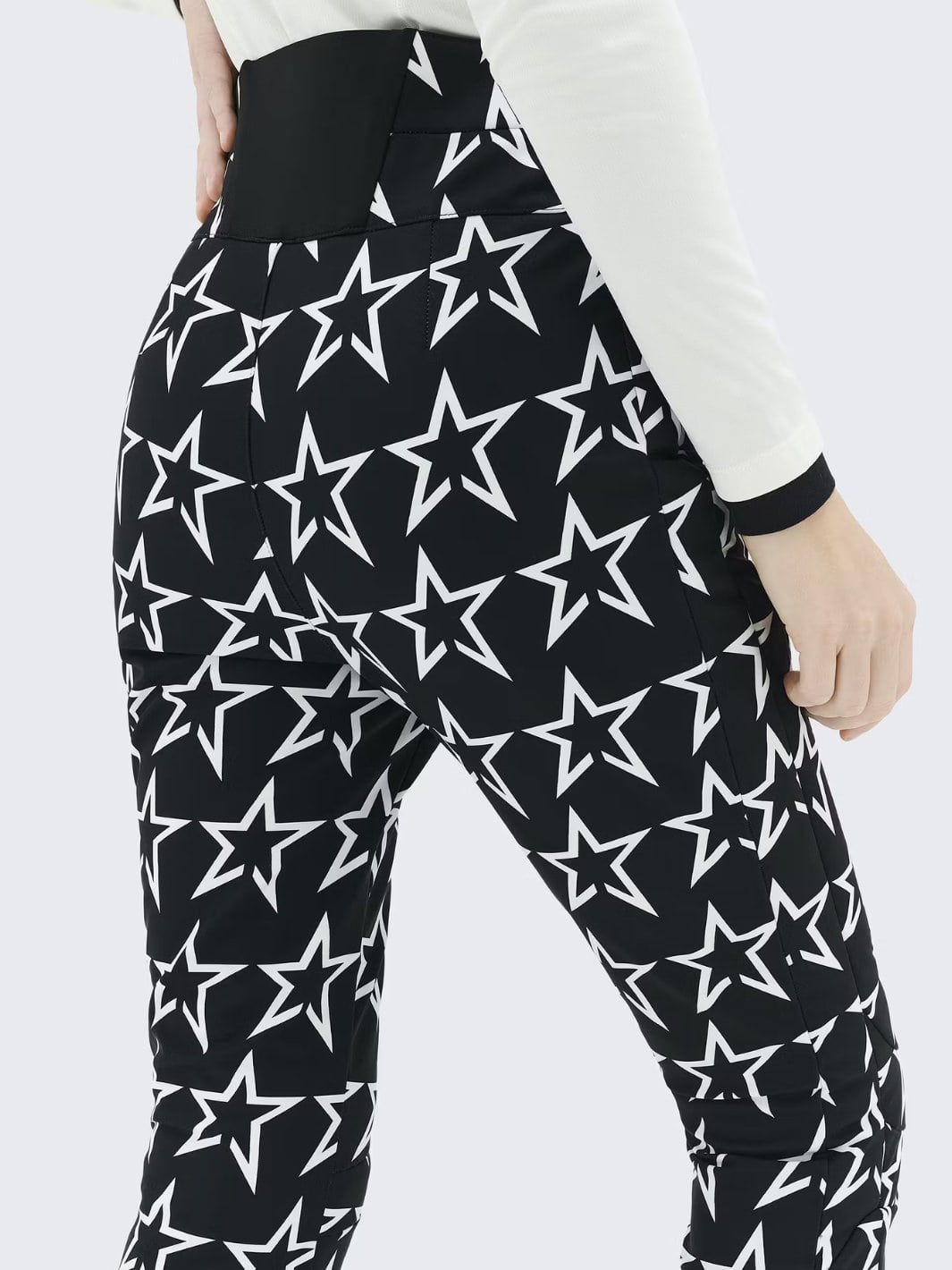 Perfect Moment Outerwear Skibukse | Star Print High Waist Aurora Flare Pant