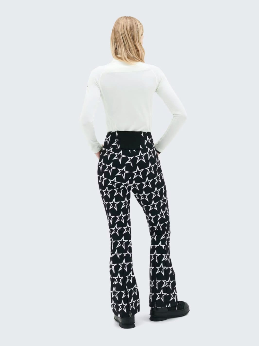 Perfect Moment Outerwear Skibukse | Star Print High Waist Aurora Flare Pant