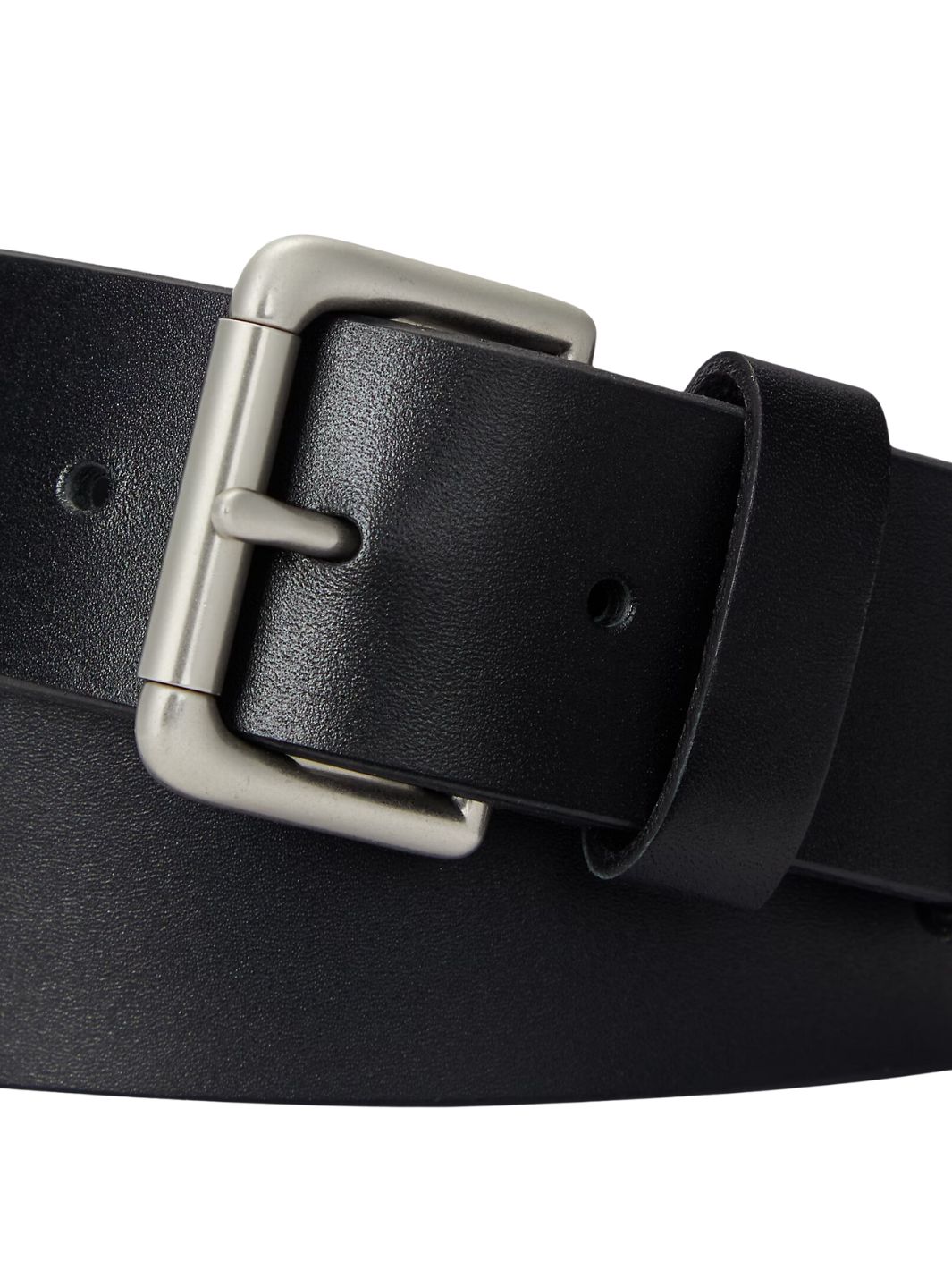 Polo Ralph Lauren Accessories Belte | Leather Roller-Buckle Belt Black