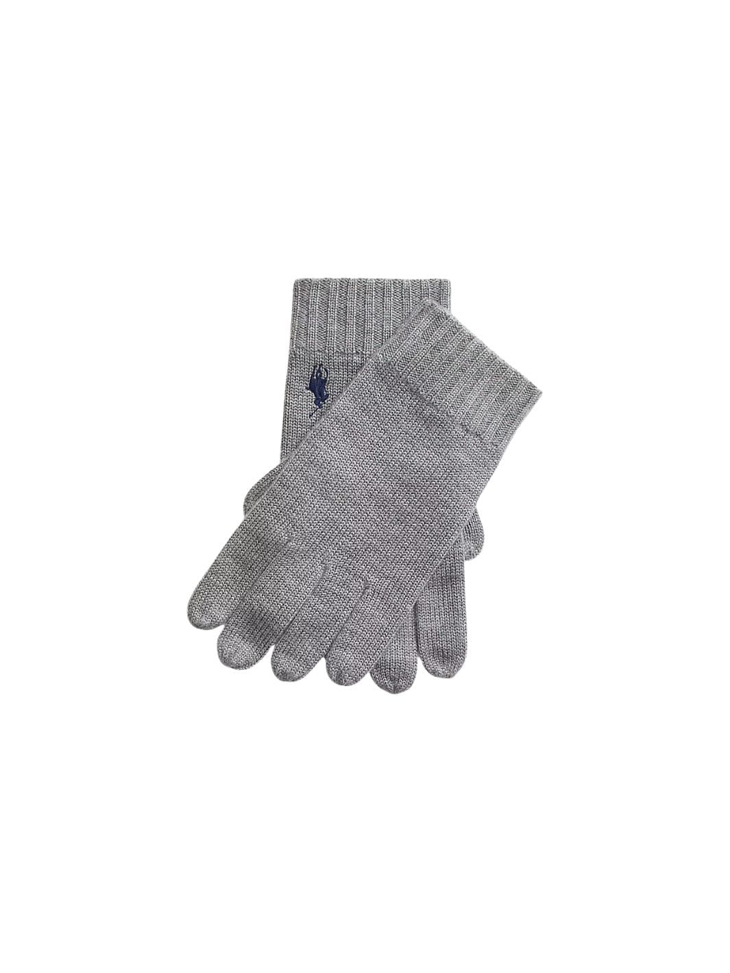 Polo Ralph Lauren Accessories Vanter | Signature Pony Wool Gloves Grey