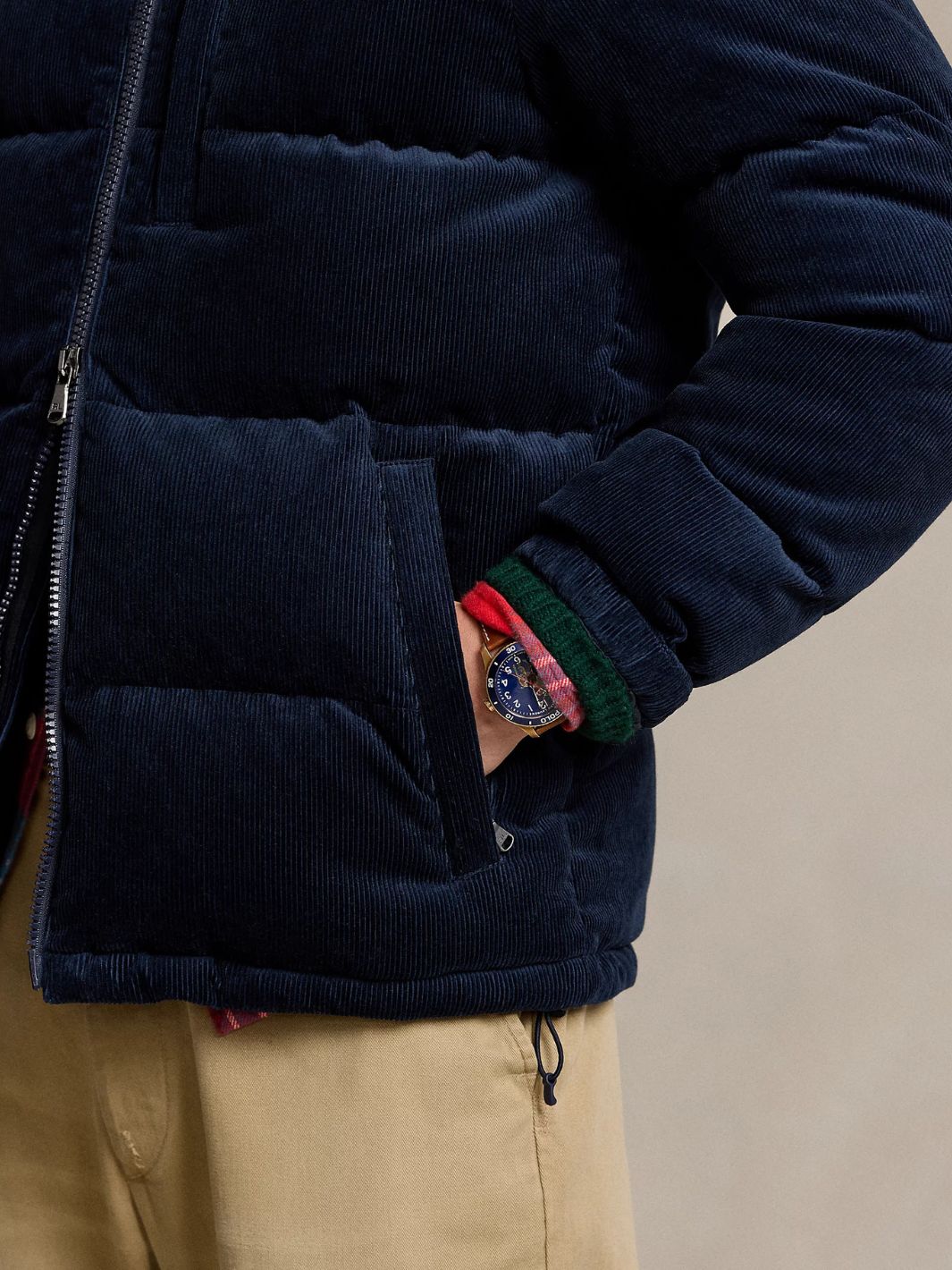 Polo Ralph Lauren Outerwear Dunjakke | El Cap Jacket Cord Navy