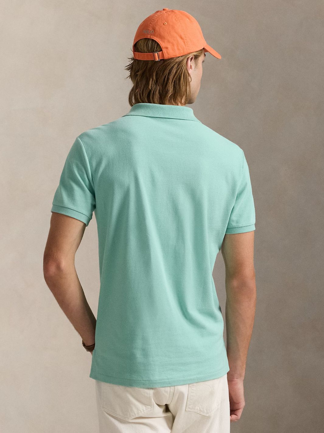 Polo Ralph Lauren Pique Pique | Custom Slim Pique Celadon