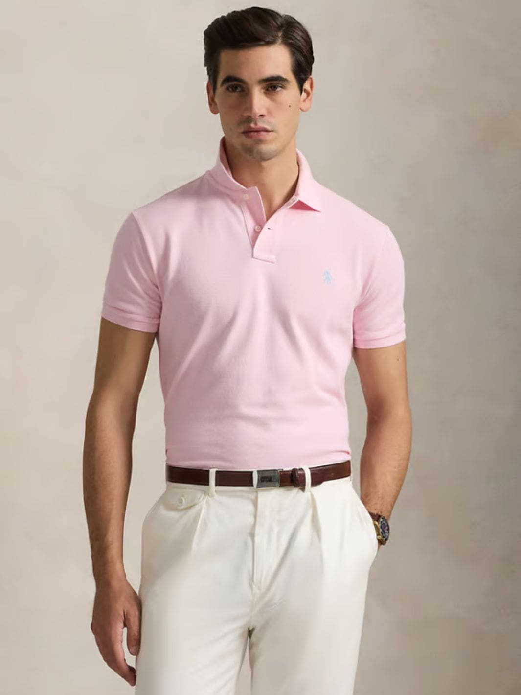 Polo Ralph Lauren Pique Pique | Custom Slim Pique Pink