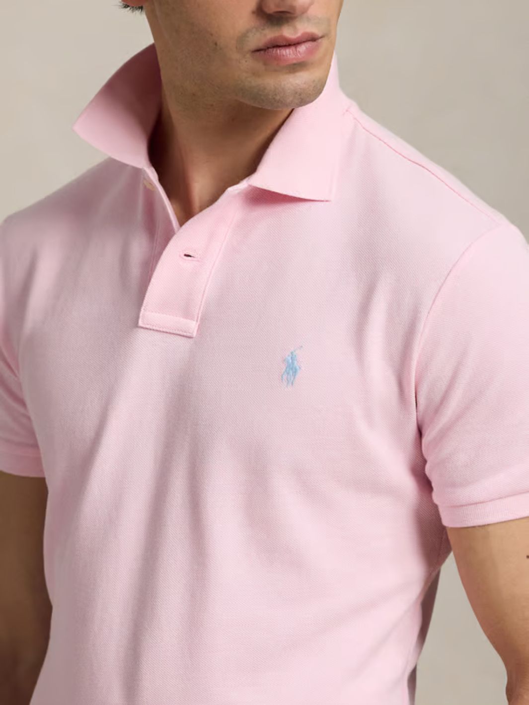 Polo Ralph Lauren Pique Pique | Custom Slim Pique Pink