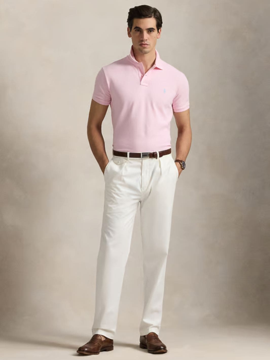 Polo Ralph Lauren Pique Pique | Custom Slim Pique Pink