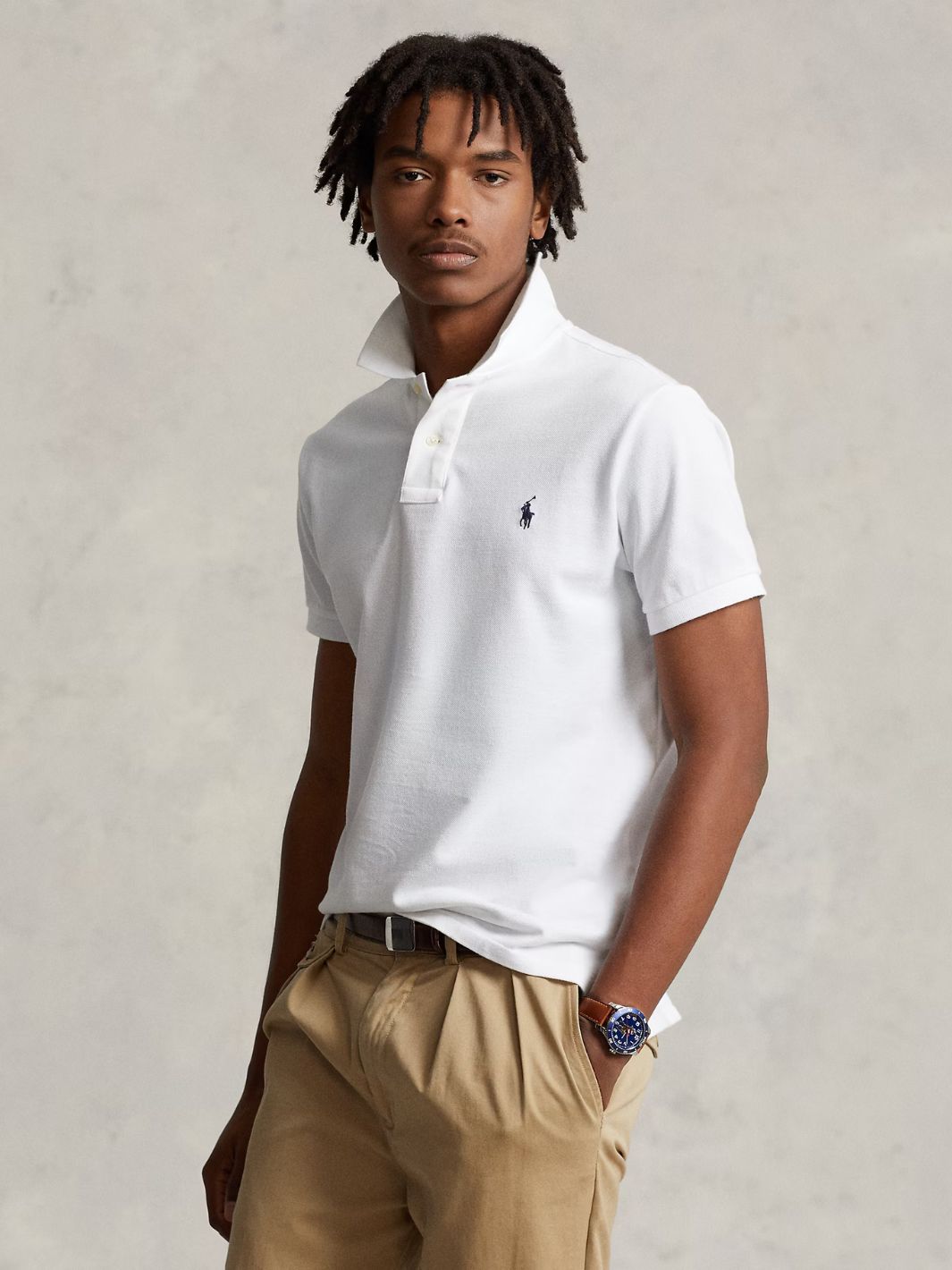 Polo Ralph Lauren Pique Pique | SS Pique Mesh White